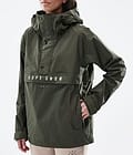 Dope Legacy Light W Outdoor Jacket Women Olive Green, Image 8 of 9
