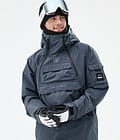 Dope Akin Snowboard Jacket Men Metal Blue, Image 2 of 9