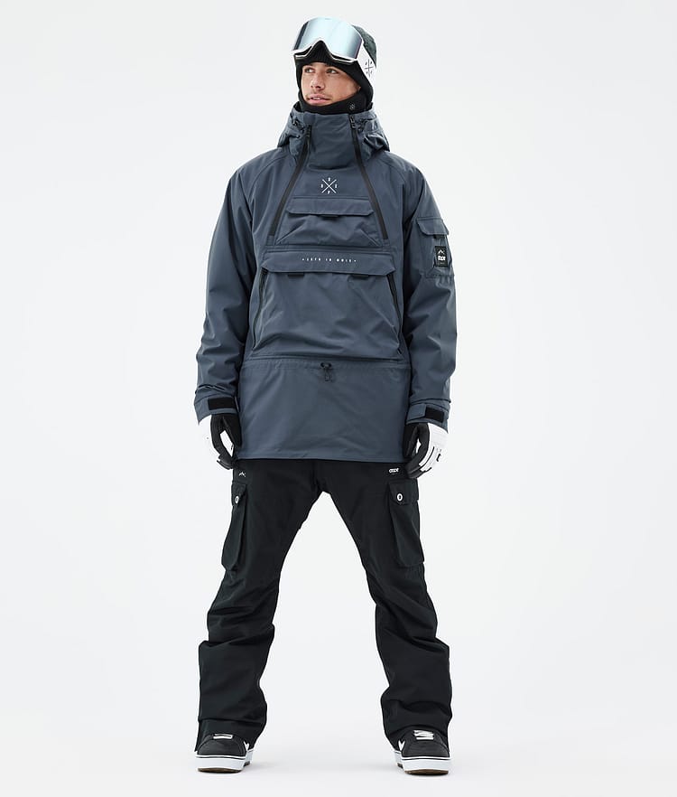 Dope Akin Snowboard Jacket Men Metal Blue, Image 3 of 9