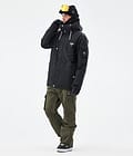Dope Iconic Snowboard Pants Men Olive Green, Image 2 of 7