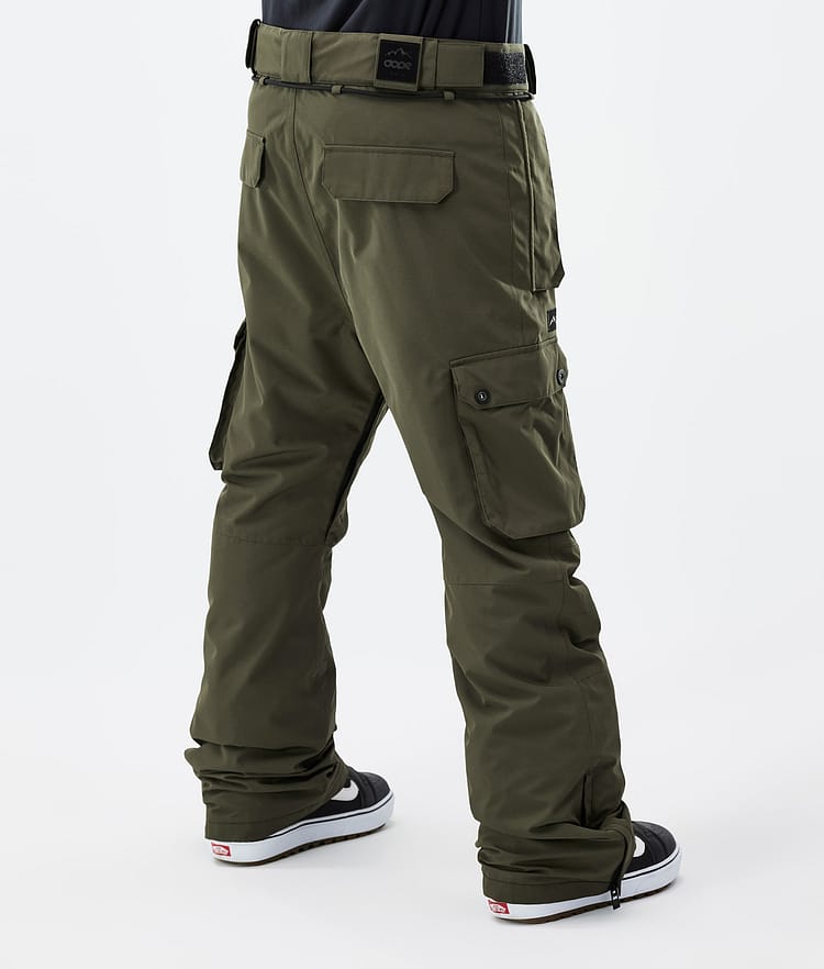 Dope Iconic Snowboard Pants Men Olive Green, Image 4 of 7