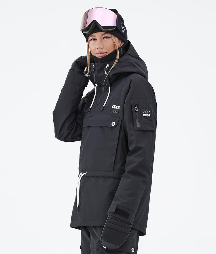 Dope Annok W Snowboard Jacket Women Black, Image 6 of 9