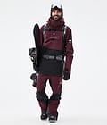 Montec Doom Snowboard Jacket Men Burgundy/Black, Image 3 of 11