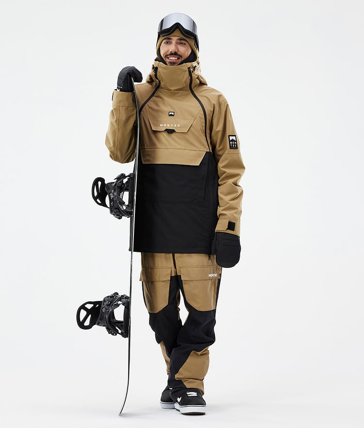 Montec Doom Snowboard Jacket Men Gold/Black, Image 3 of 11