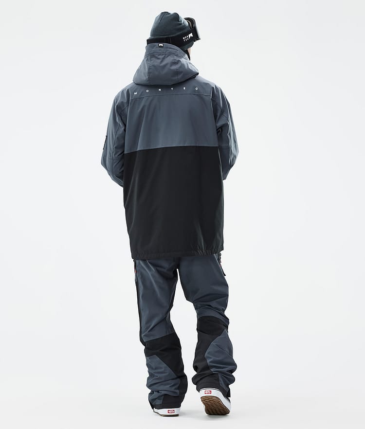 Montec Doom Snowboard Jacket Men Metal Blue/Black, Image 5 of 11
