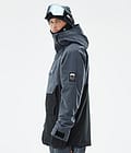 Montec Doom Snowboard Jacket Men Metal Blue/Black, Image 6 of 11