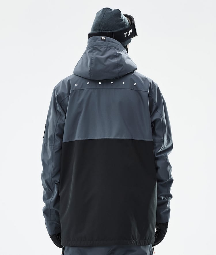 Montec Doom Snowboard Jacket Men Metal Blue/Black, Image 7 of 11