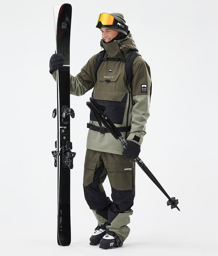 Montec Doom Ski Jacket Men Olive Green/Black/Greenish, Image 3 of 11