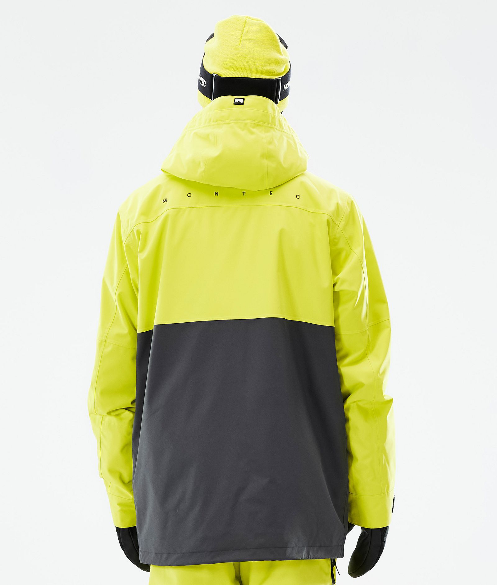 Montec Doom Ski Jacket Men Bright Yellow/Black/Phantom, Image 7 of 11