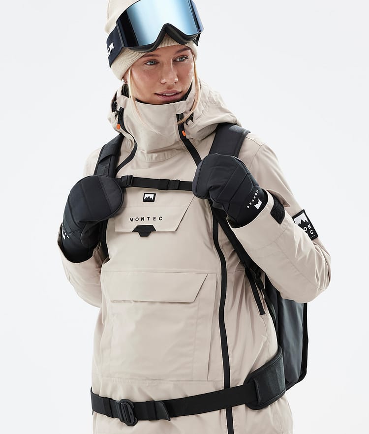 Montec Doom W Snowboard Jacket Women Sand Renewed, Image 3 of 12