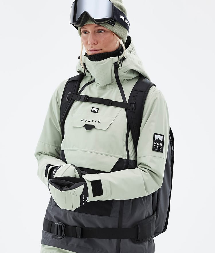 Montec Doom W Snowboard Jacket Women Soft Green/Black/Phantom, Image 2 of 11