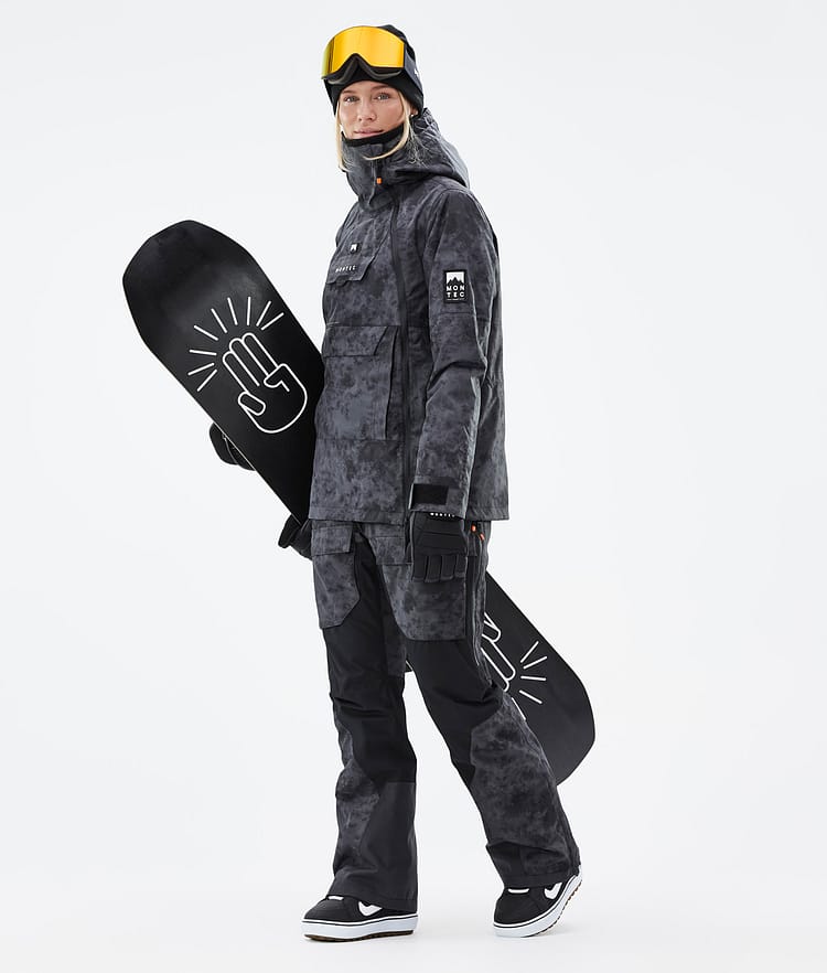 Montec Doom W Snowboard Jacket Women Black Tiedye, Image 3 of 11