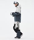 Montec Dune W Snowboard Jacket Women Light Grey/Black/Metal Blue, Image 4 of 9
