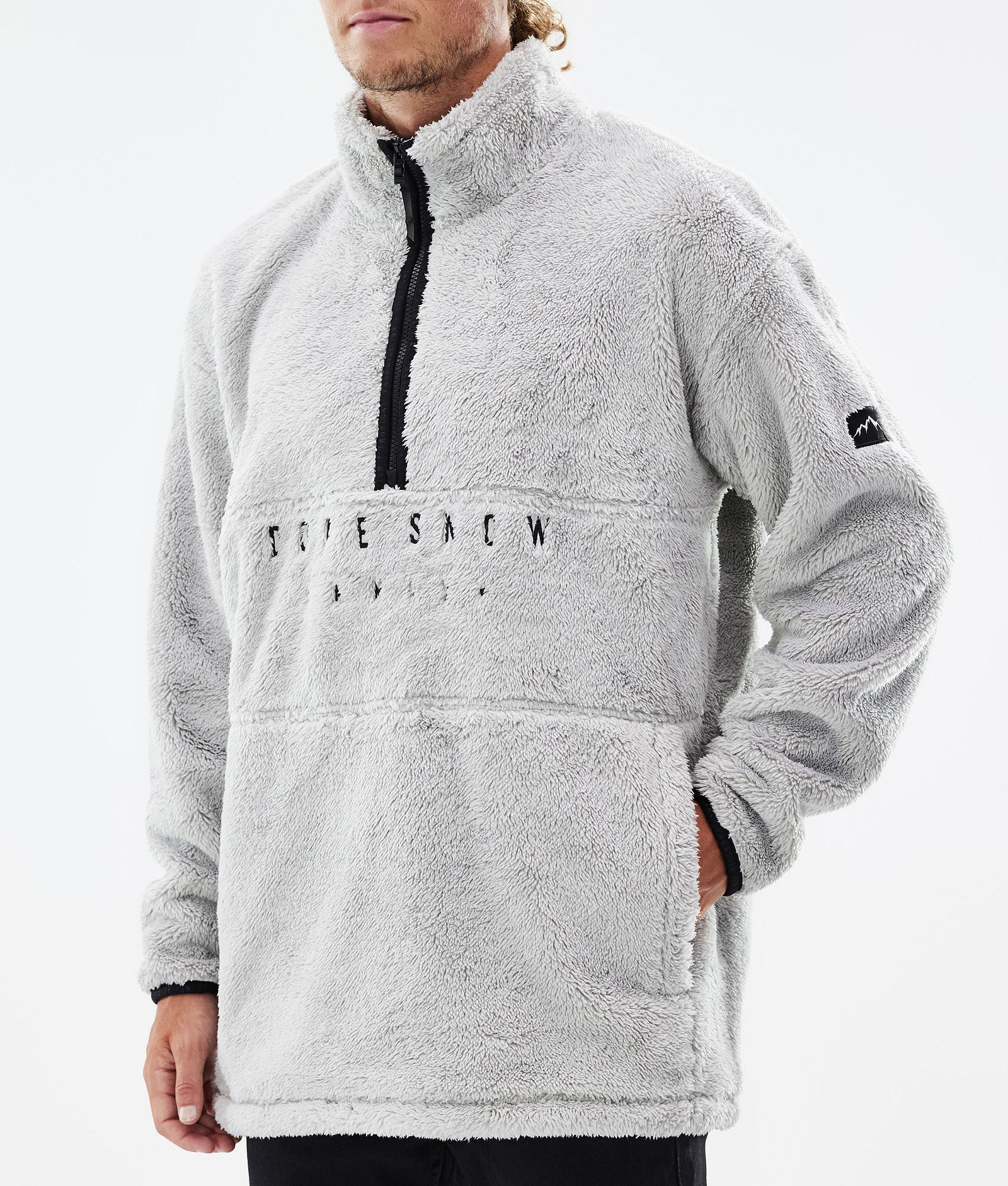 Dope Pile 2022 Fleece Sweater Men Light Grey, Image 8 of 9