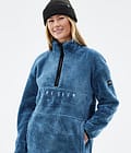 Dope Pile W 2022 Fleece Sweater Women Blue Steel, Image 2 of 8