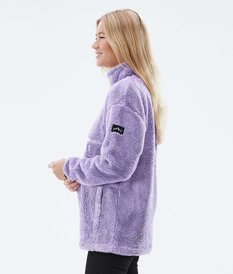 Dope Pile W 2022 Fleece Sweater Women Faded Violet, Image 5 of 8