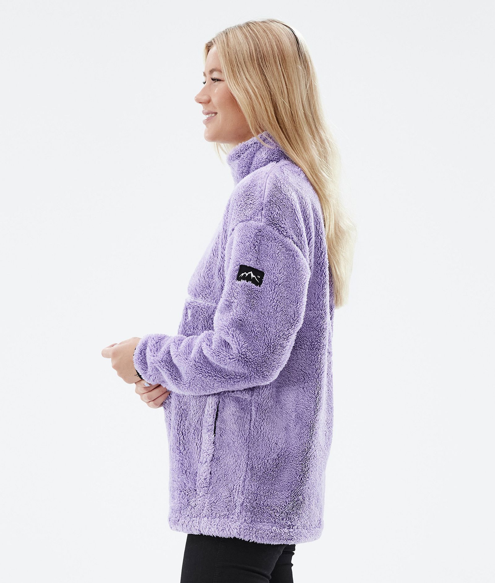 Dope Pile W 2022 Fleece Sweater Women Faded Violet, Image 5 of 8