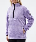 Dope Pile W 2022 Fleece Sweater Women Faded Violet, Image 7 of 8