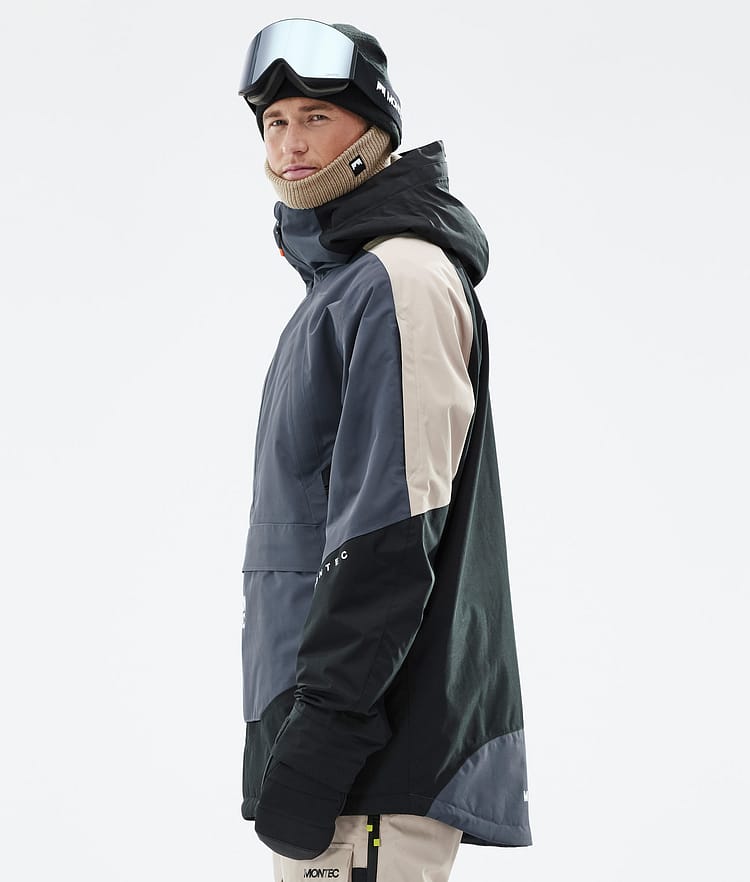 Montec Apex Snowboard Jacket Men Metal Blue/Black/Sand, Image 6 of 10