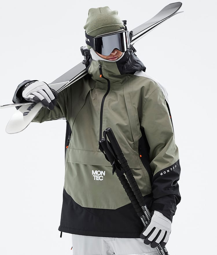 Montec Apex Ski Jacket Men Greenish/Black/Light Grey, Image 2 of 11
