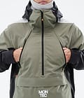 Montec Apex Snowboard Jacket Men Greenish/Black/Light Grey, Image 10 of 10