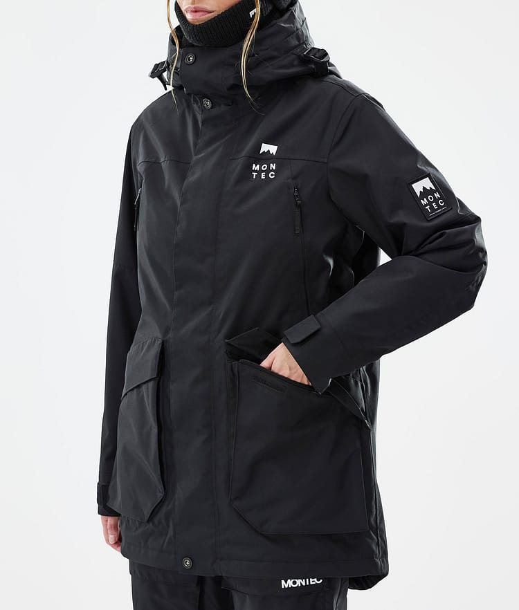 Montec Virago W Snowboard Jacket Women Black, Image 8 of 10