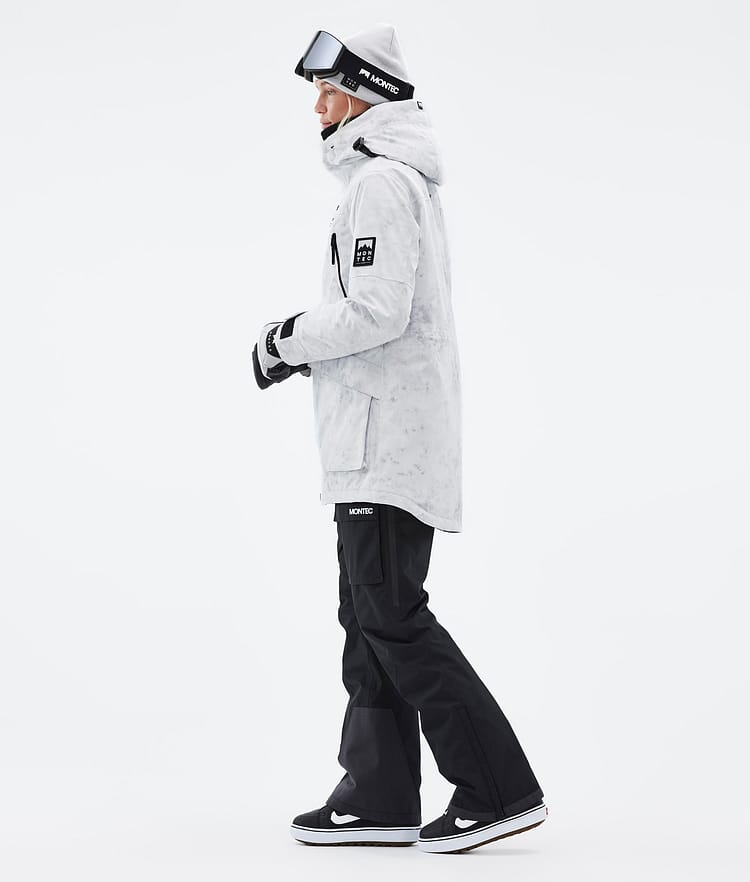 Montec Virago W Snowboard Jacket Women White Tiedye Renewed, Image 4 of 10