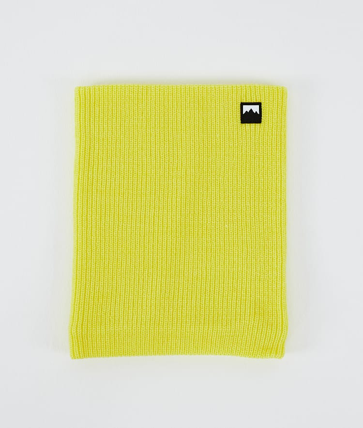 Montec Classic Knitted 2022 Facemask Bright Yellow, Image 1 of 3