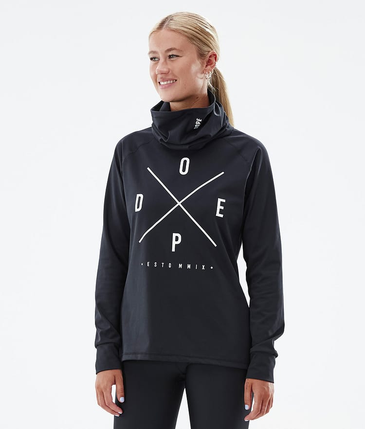 Dope Snuggle W 2022 Base Layer Top Women 2X-Up Black, Image 1 of 6