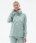 Dope Snuggle W 2022 Base Layer Top Women 2X-Up Faded Green, Image 1 of 6