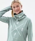 Dope Snuggle W 2022 Base Layer Top Women 2X-Up Faded Green, Image 2 of 6
