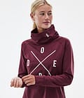 Dope Snuggle W 2022 Base Layer Top Women 2X-Up Burgundy, Image 2 of 6