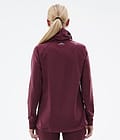 Dope Snuggle W 2022 Base Layer Top Women 2X-Up Burgundy, Image 3 of 6