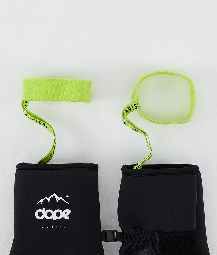 Dope Ace 2022 Snow Mittens Faded Green, Image 5 of 5