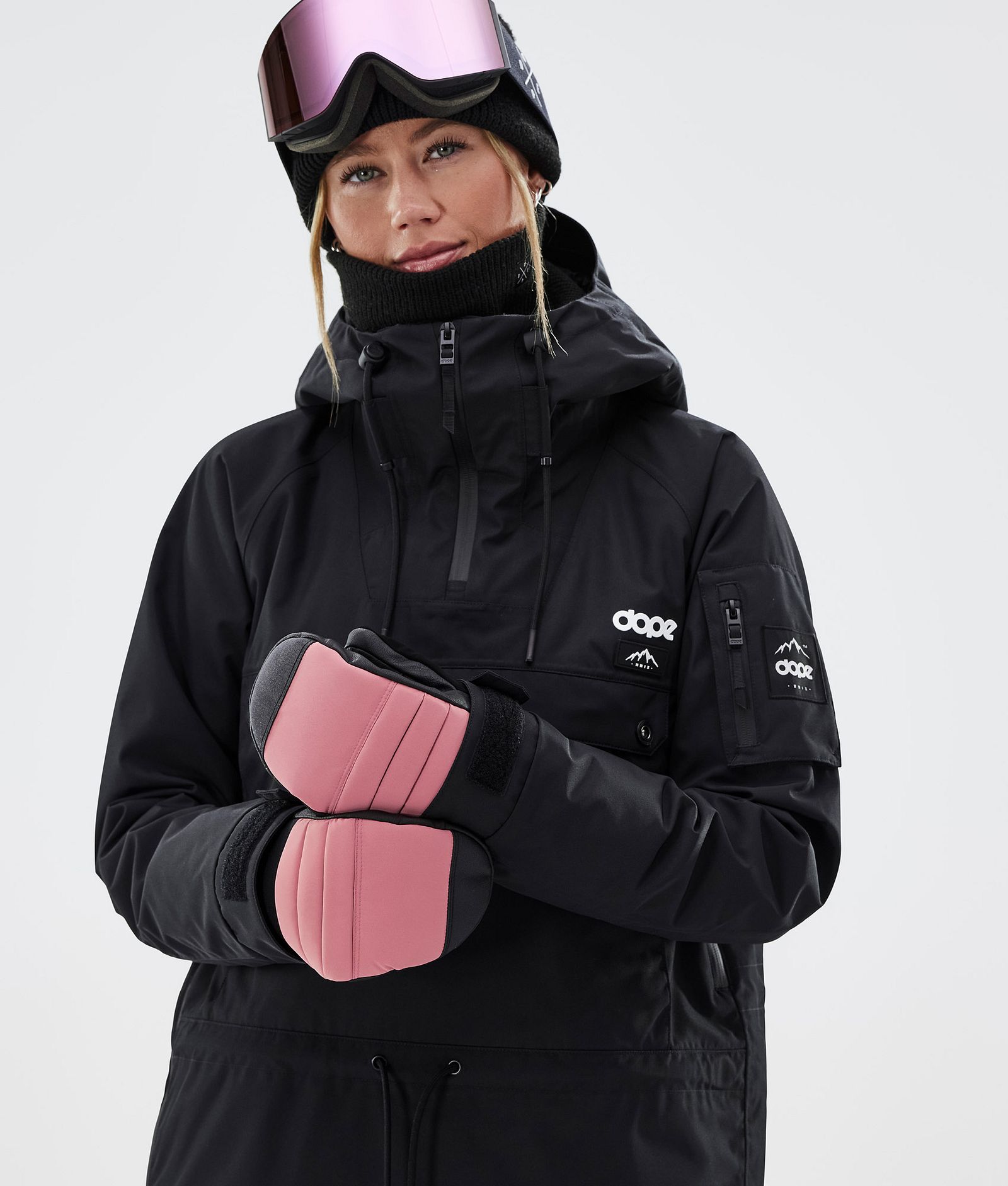 Dope Ace 2022 Snow Mittens Pink, Image 4 of 5