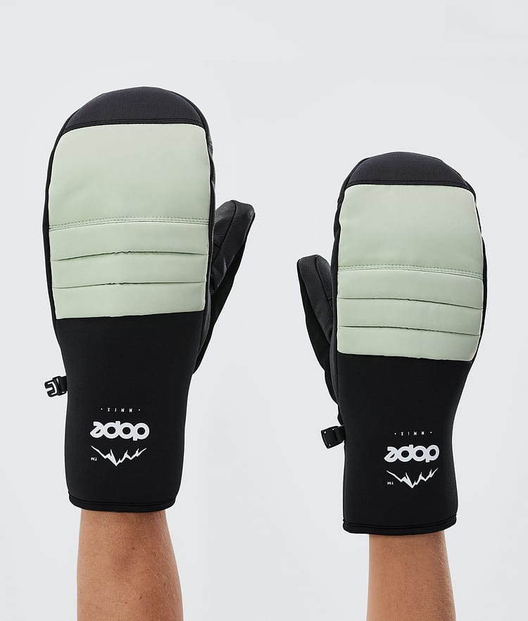 Dope Ace 2022 Snow Mittens Soft Green, Image 1 of 5