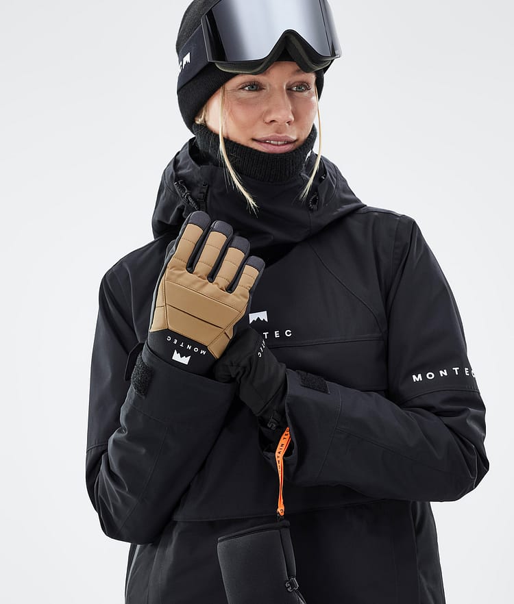 Montec Kilo 2022 Ski Gloves Gold, Image 3 of 5