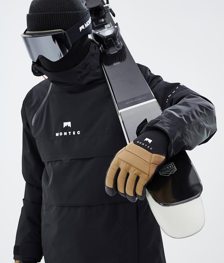 Montec Kilo 2022 Ski Gloves Gold, Image 4 of 5