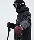 Montec Kilo 2022 Ski Gloves Burgundy, Image 4 of 5