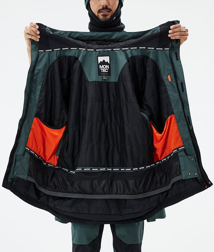 Montec Fawk Snowboard Jacket Men Dark Atlantic/Black Renewed, Image 10 of 10