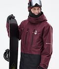 Montec Fawk Snowboard Jacket Men Burgundy/Black, Image 2 of 10