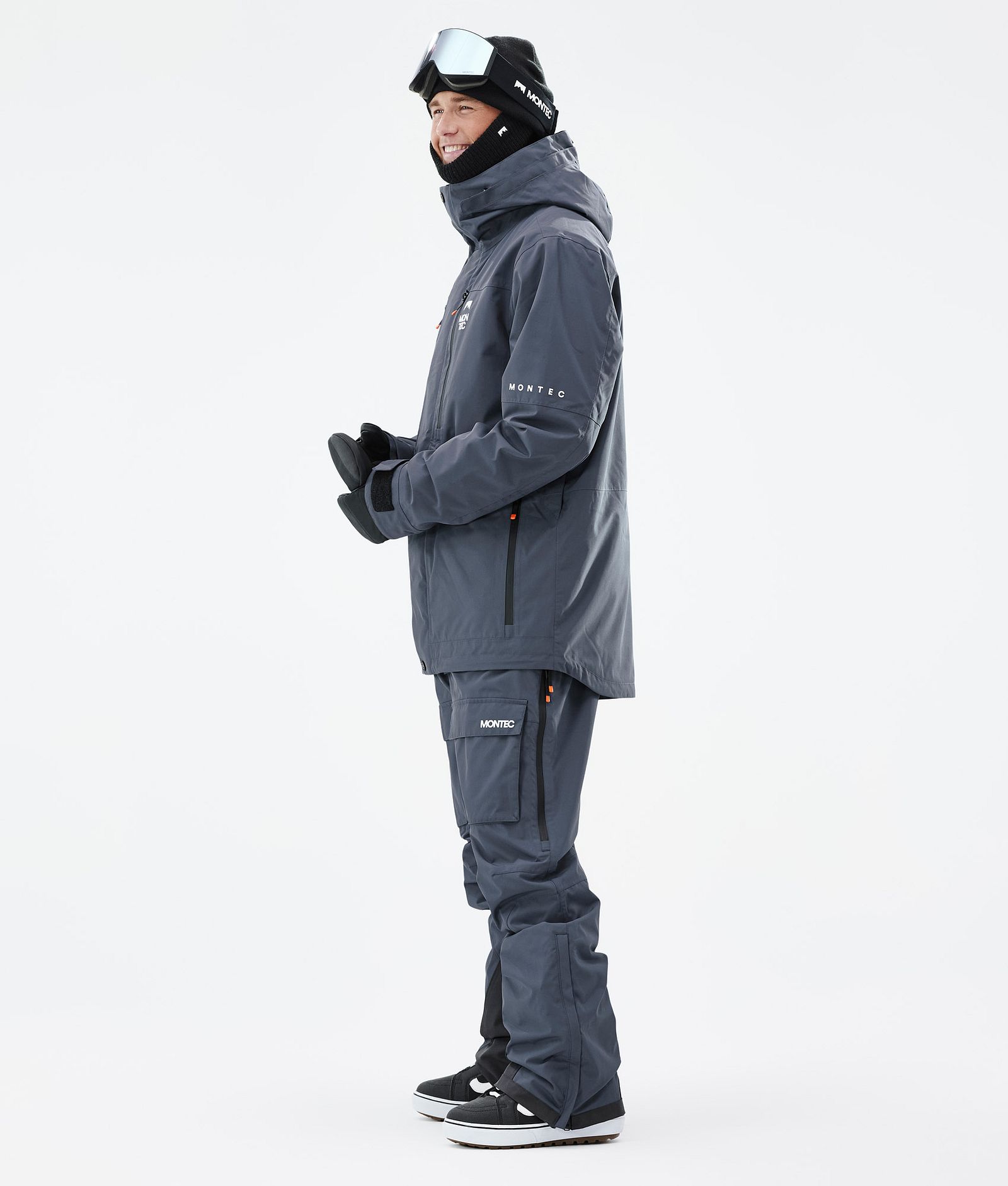 Montec Fawk Snowboard Jacket Men Metal Blue, Image 4 of 10