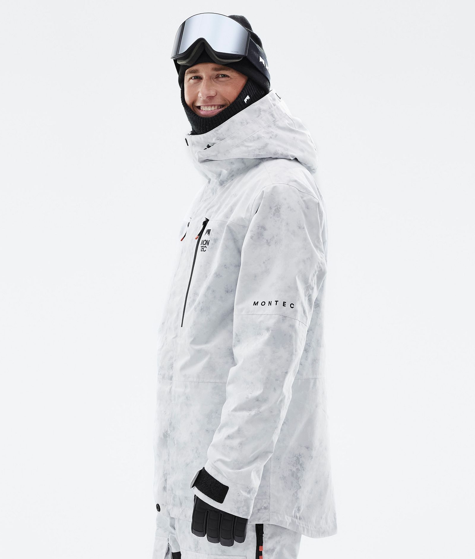 Montec Fawk Snowboard Jacket Men White Tiedye, Image 6 of 10