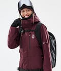 Montec Fawk W Ski Jacket Women Burgundy, Image 2 of 10