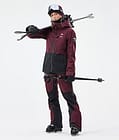 Montec Moss W Ski Jacket Women Burgundy/Black, Image 3 of 10