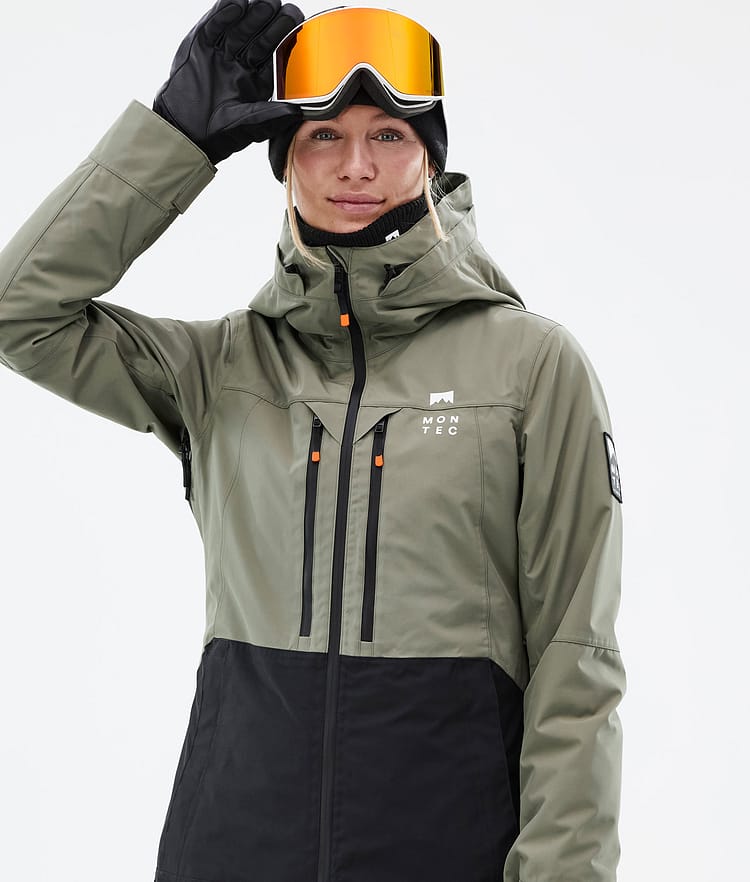 Montec Moss W Ski Jacket Women Greenish/Black, Image 2 of 10