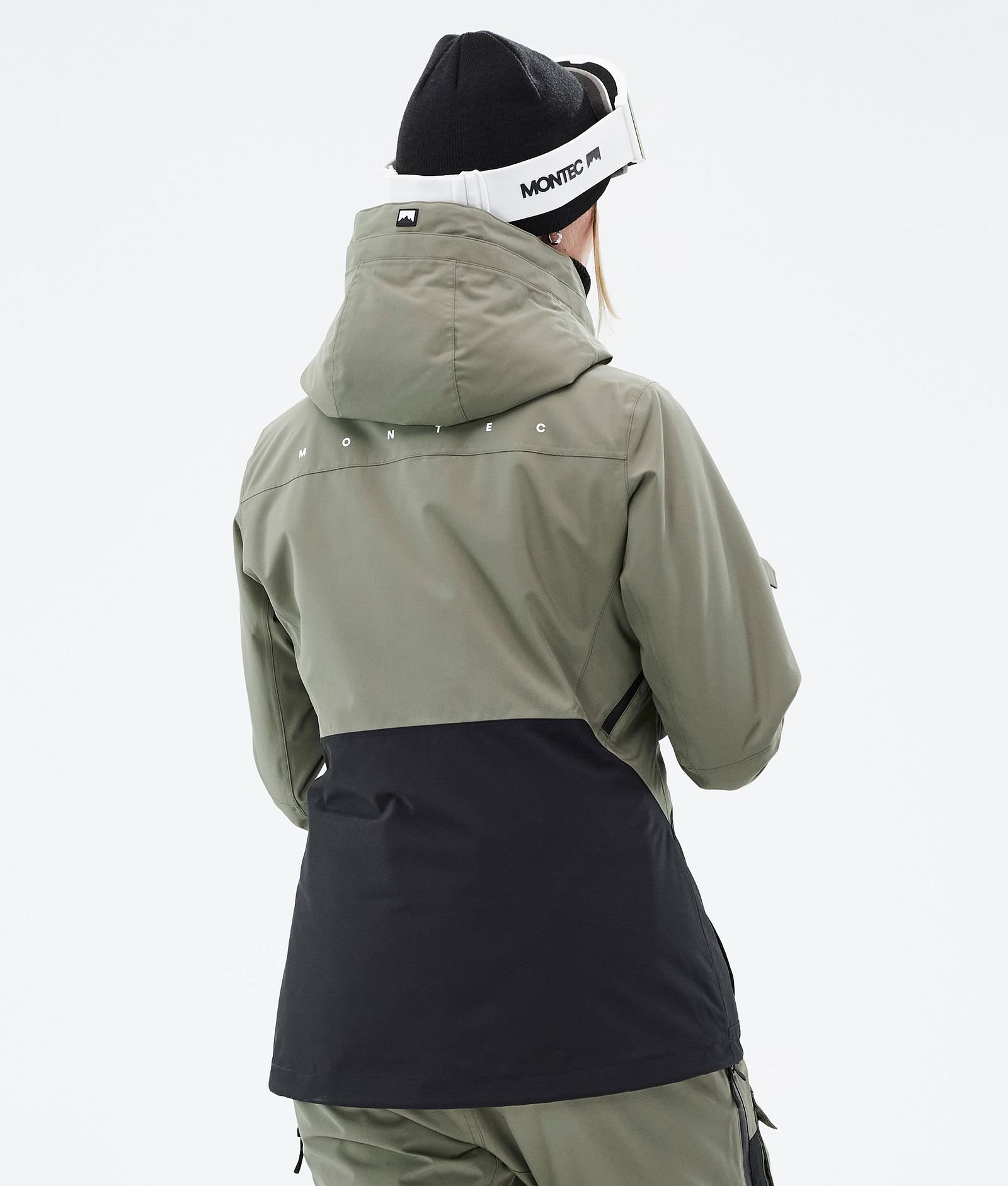 Montec Moss W Ski Jacket Women Greenish/Black, Image 7 of 10