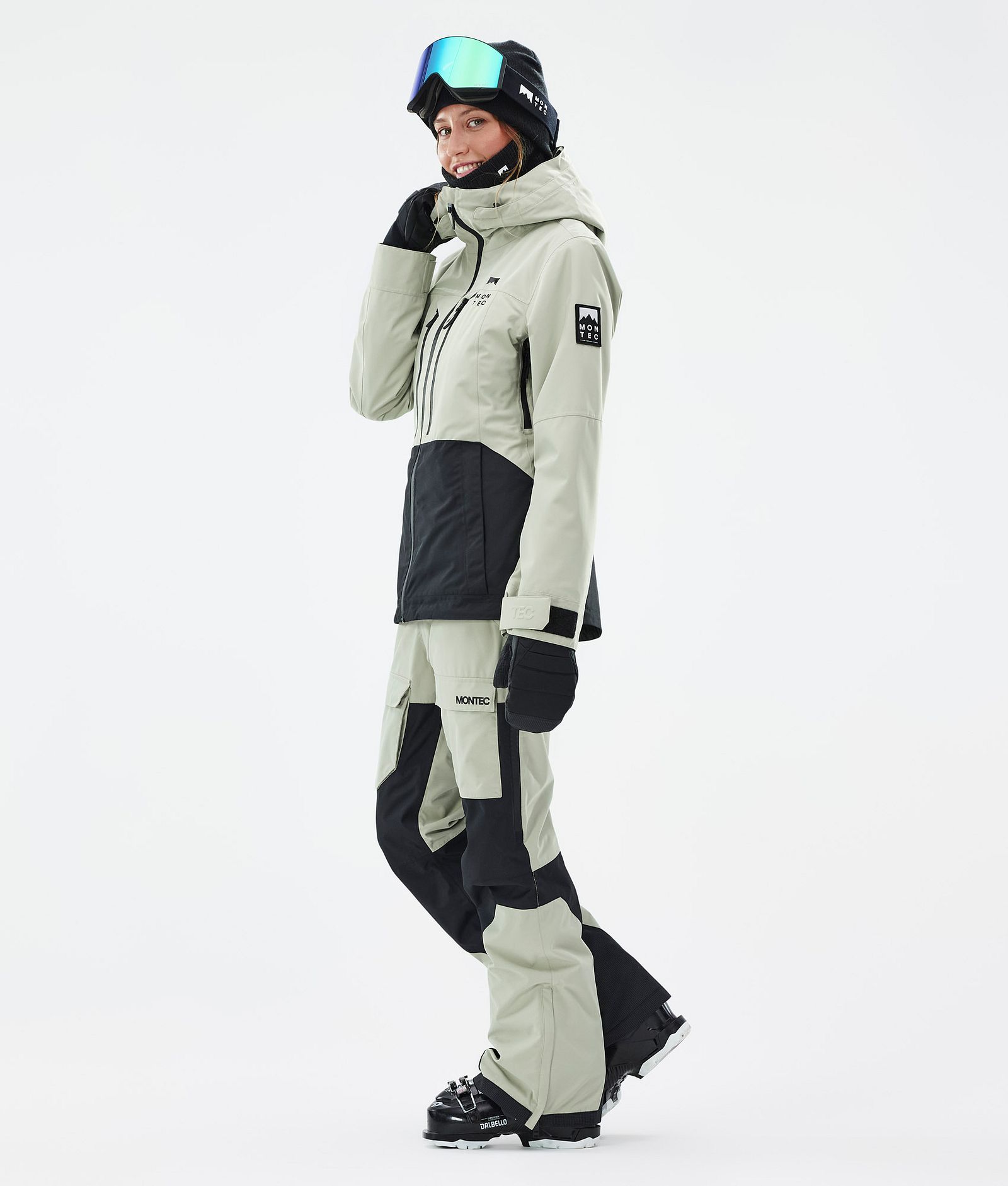 Montec Moss W Ski Jacket Women Soft Green/Black, Image 4 of 10