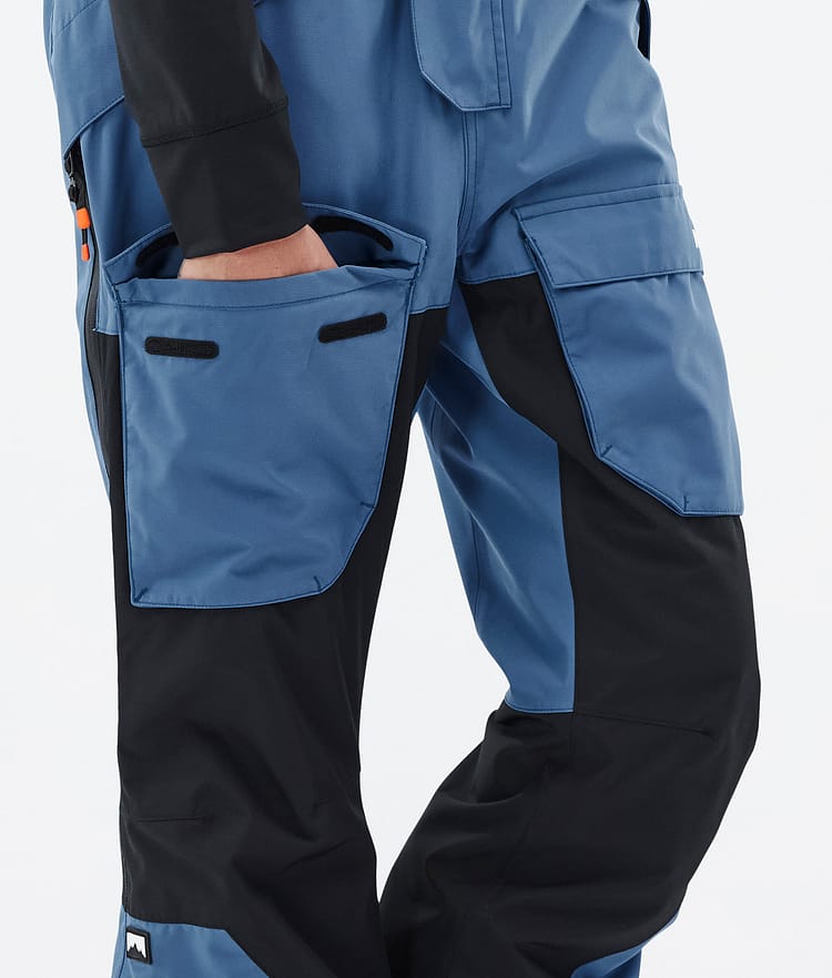 Montec Fawk W Pantalon de Snowboard Femme Blue Steel/Black, Image 7 sur 7