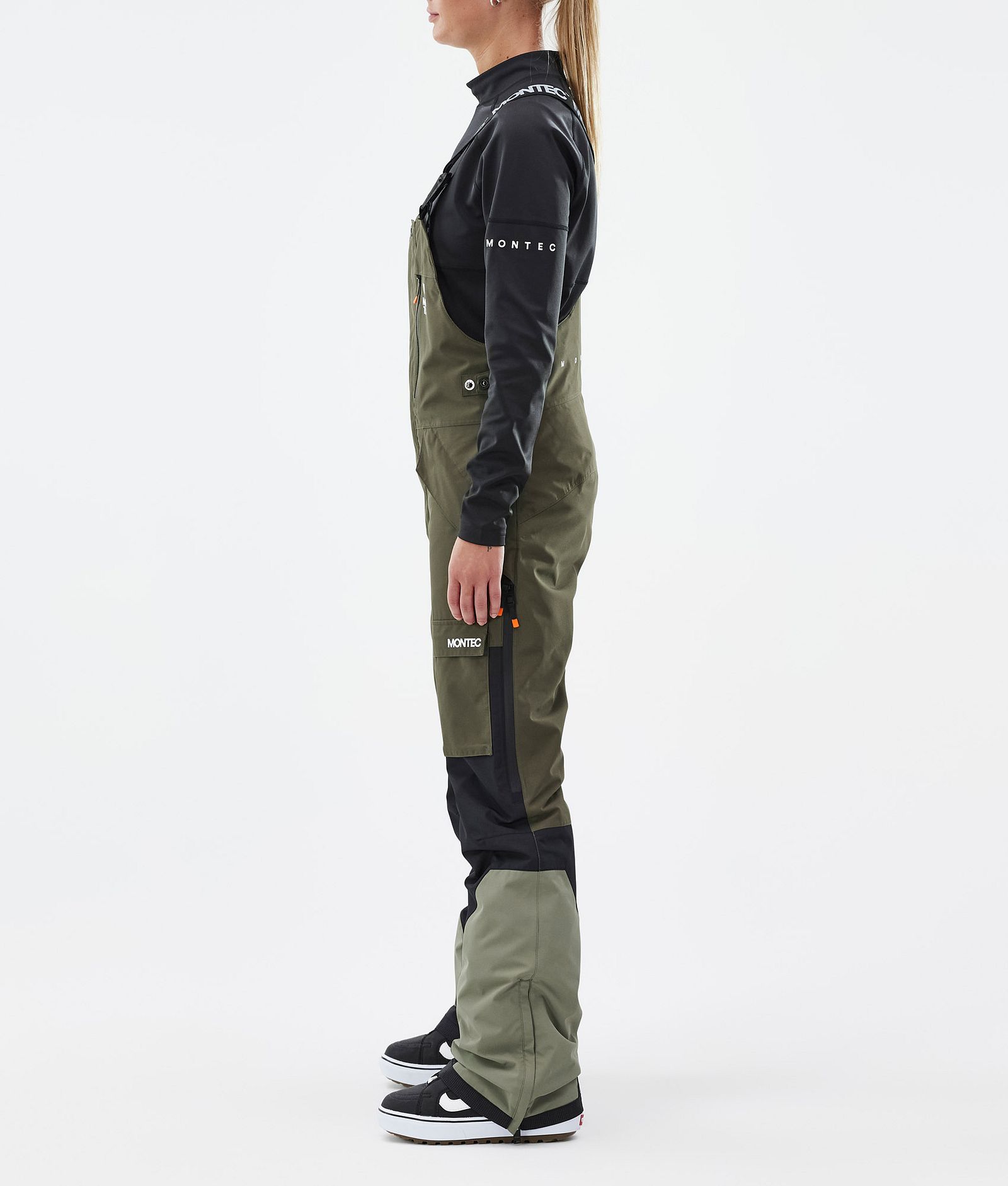 Montec Fawk W Snowboard Pants Women Olive Green/Black/Greenish, Image 3 of 7